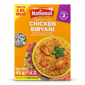 National Chicken Biryani 45g x 2