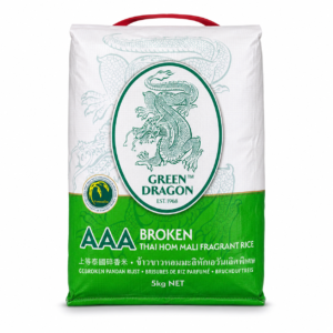 .	Green Dragon AAA Broken Fragrant Rice 5kg