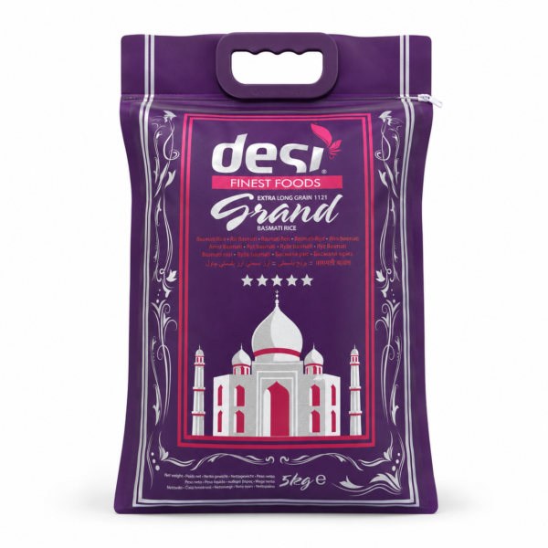 Desi Grand 1121 Basmati Rice 5kg