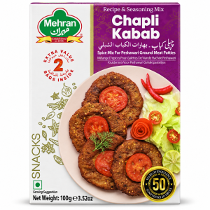Mehran Chapli Kabab Recipe & Seasoning Mix