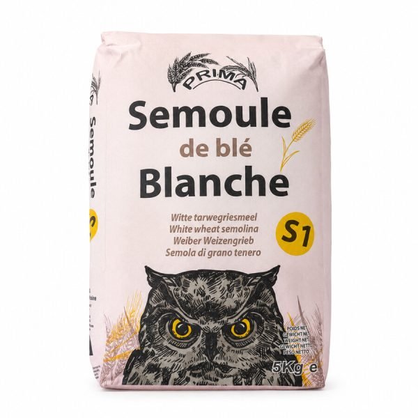 Prima White Wheat Semolina S1 5kg