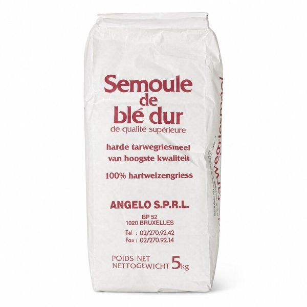 Angelo Superior Quality Durum Wheat Semolina 5kg