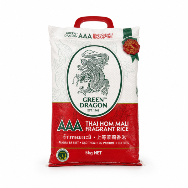Green Dragon AAA Thai Hom Mali Fragrant Rice 5kg