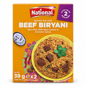 National Beef Biryani 39g x 2