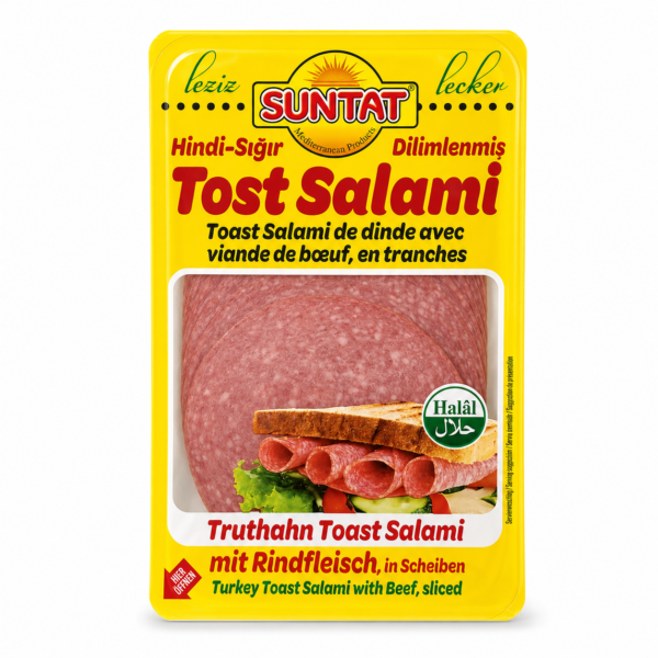Suntat Sliced Turkey Toast Salami with Beef