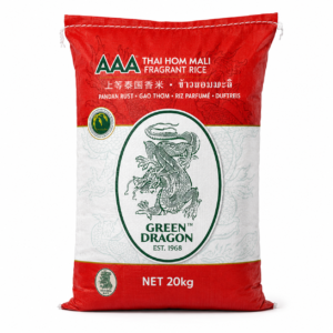 Green Dragon Thai Hom Mali Fragrant Rice 20kg