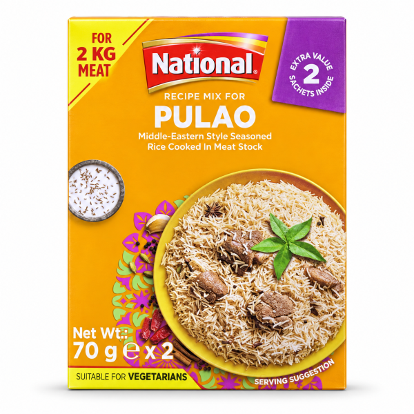 National Pulao 70g x 2
