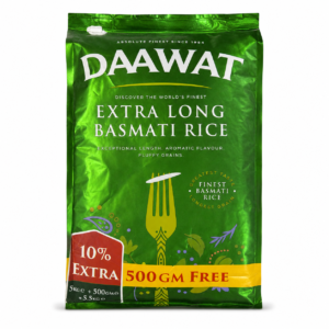 Daawat Extra Long Basmati Rice 5.5kg
