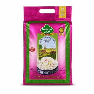 Mehran Long Grain Super Basmati Rice 5kg
