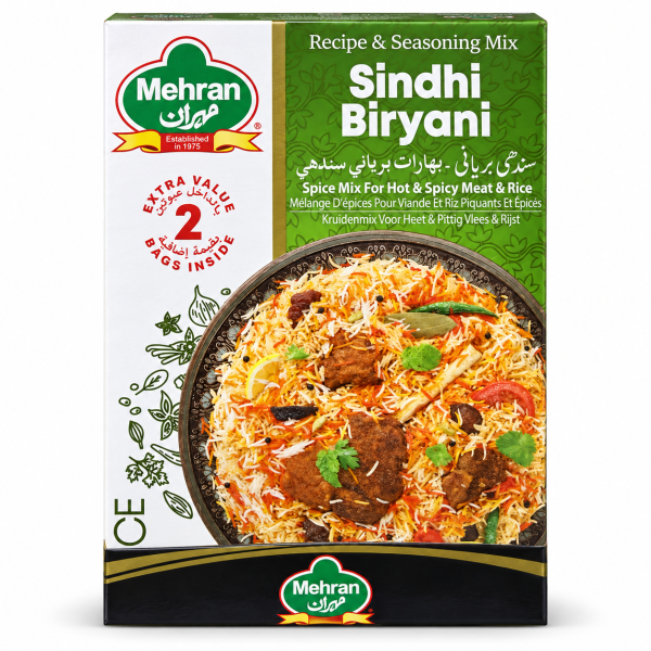 Mehran Sindhi Biryani Recipe & Seasoning Mix
