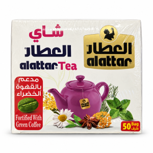 Alattar Tea Fortified with Green Coffee 50 Bags