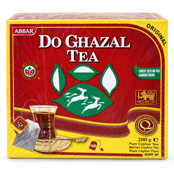 Akbar Do Ghazal Original Tea 200g 100 Bags