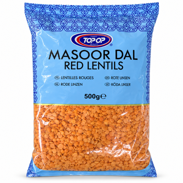 Top-Op Masoor Dal Red Lentils 500g