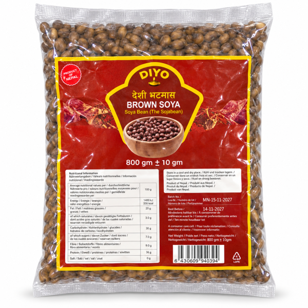 Diyo Brown Soya Beans 810g