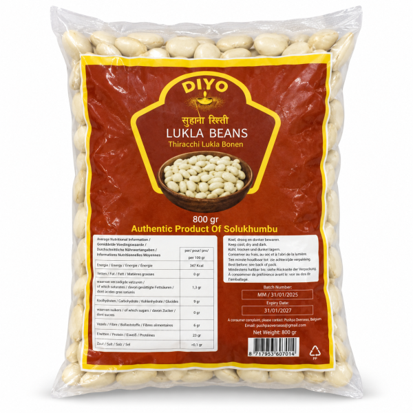 Diyo Lukla Beans 800g