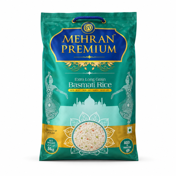 Mehran Premium Extra Long Basmati Rice 5kg