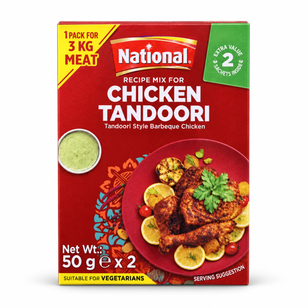 National Chicken Tandoori 50g x 2