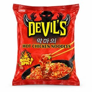 Asian Devil’s Hot Chicken Noodles