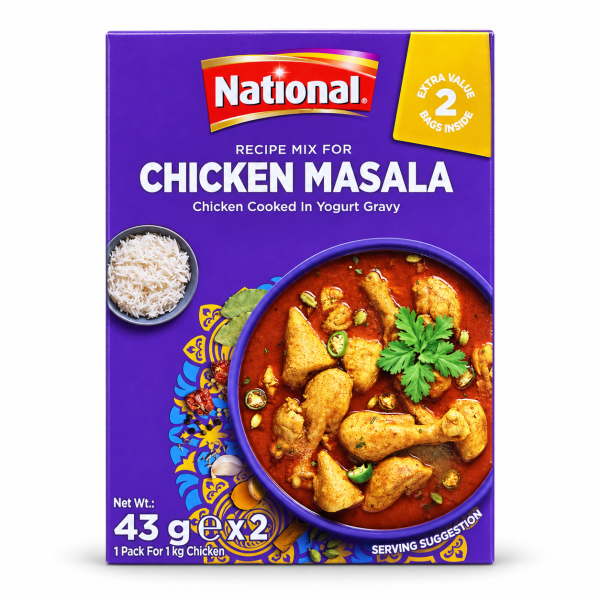 National Chicken Masala 43g x 2