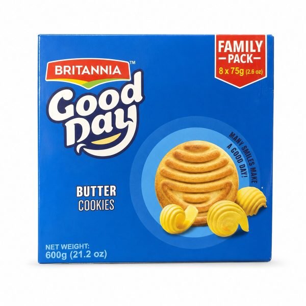 Britannia Good Day Butter Cookies Family Pack 600g