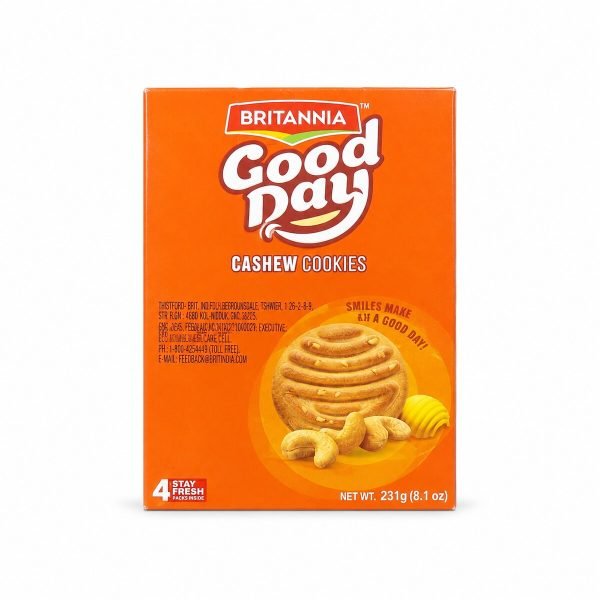 Britannia Good Day Cashew Cookies 231g