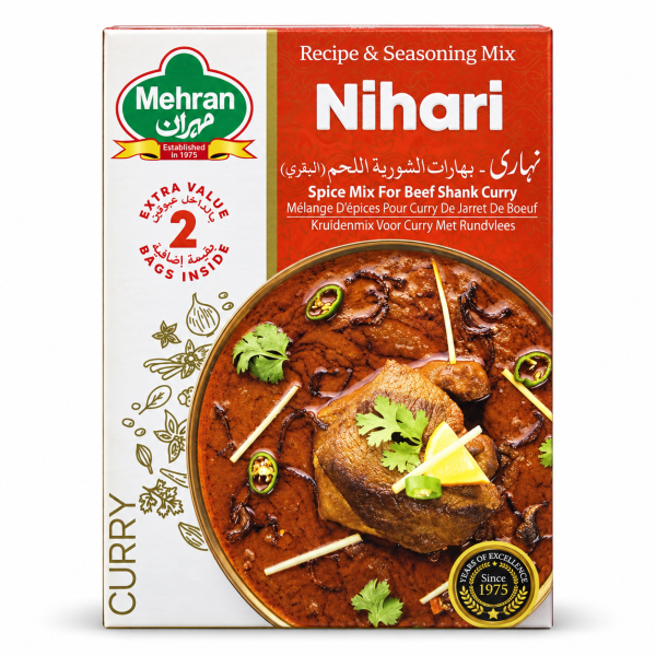 Mehran Nihari Recipe & Seasoning Mix