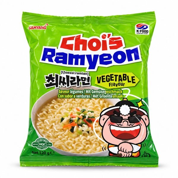 Choi’s Ramyeon Vegetable Flavour 120g