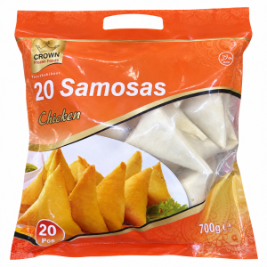 Crown Chicken Samosas 20 Pieces 700g