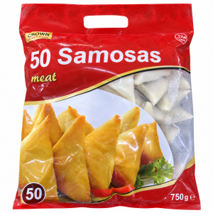 Crown Meat Samosas 50 Pieces 750g