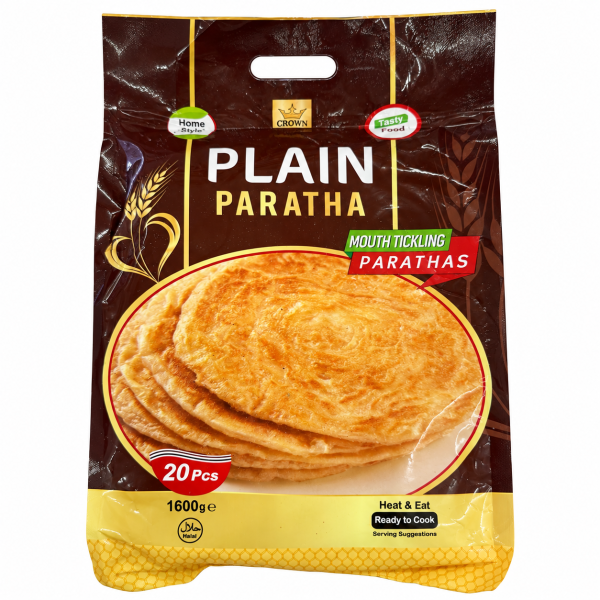 Crown Plain Paratha 20 Pieces 1600g