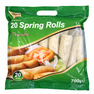 Crown Vegetable Spring Rolls 20 Pieces 700g