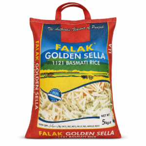 Falak Golden Sella 1121 Basmati Rice 5kg