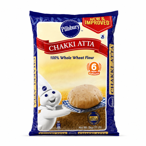 Pillsbury Chakki Atta Whole Wheat Flour 5kg