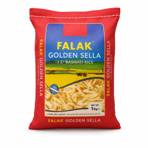 Falak Golden Sella 1121 Basmati Rice 1kg
