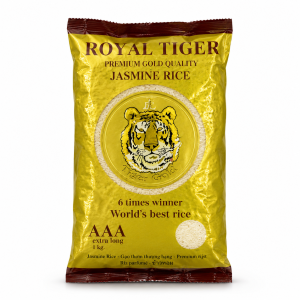 Royal Tiger Premium Gold Quality Jasmine Rice 1kg