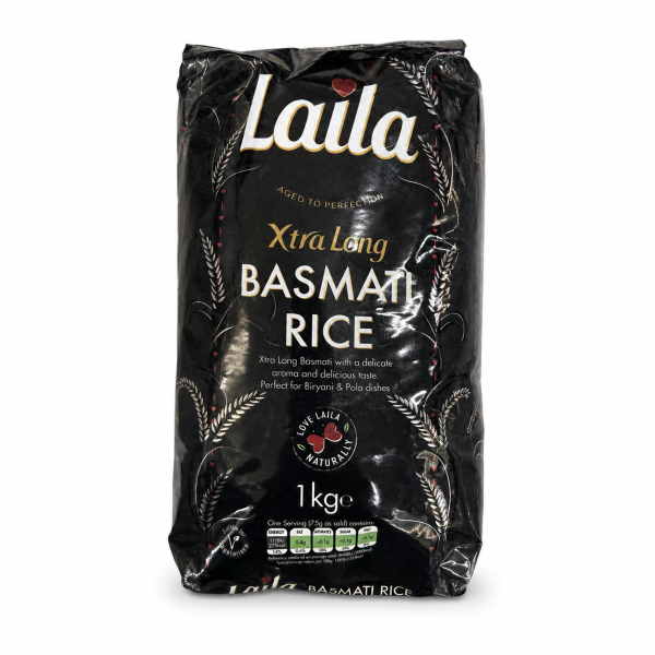 Laila Xtra Long Basmati Rice 1kg