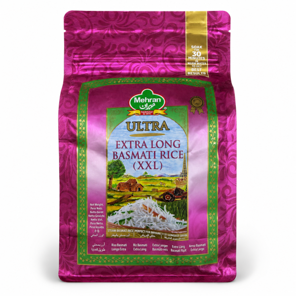 Mehran Ultra Extra Long Basmati Rice XXL 1kg
