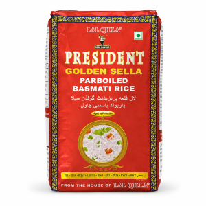 Lal Qilla President Golden Sella Parboiled Basmati Rice 1kg