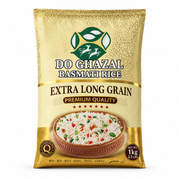 Do Ghazal Basmati Rice Extra Long Grain 1kg