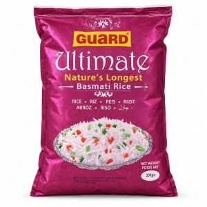 Guard Ultimate Nature's Longest Basmati Rice 20kg
