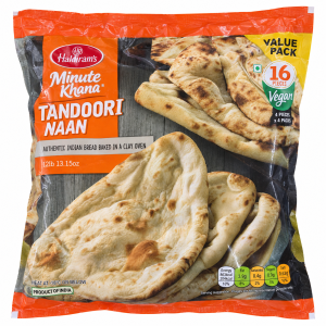 Haldiram's Tandoori Naan Value Pack 16 Pieces