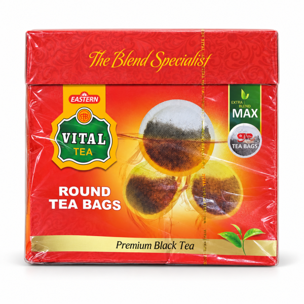 Vital Premium Black Round Tea Bags