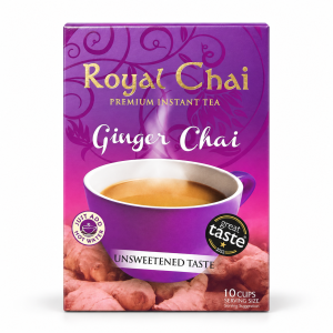 Royal Chai Ginger Chai Unsweetened – 10 Cups