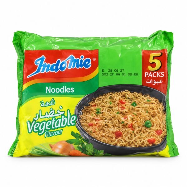 Indomie Vegetable Flavour Noodles 5 Pack