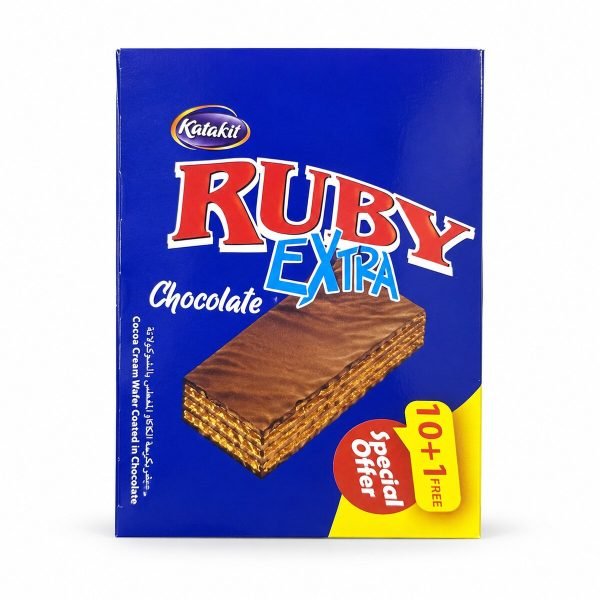 Katakit Ruby Extra Chocolate Wafers 10+1