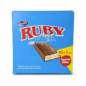 Katakit Ruby Extra Milk Wafers 10+1