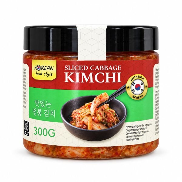 Korean Food Style Sliced Cabbage Kimchi 300g