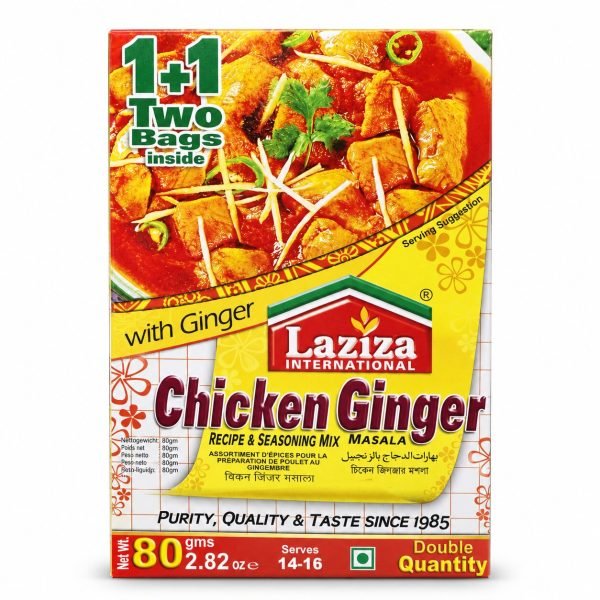 Laziza Chicken Ginger Masala 80g