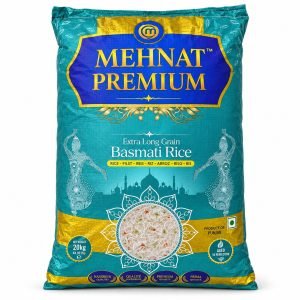 Mehnat Premium Extra Long Grain Basmati Rice 20kg