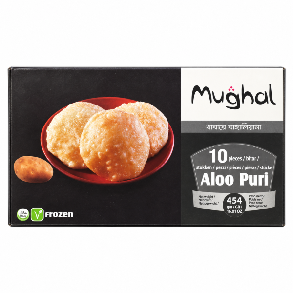 Mughal Aloo Puri 10 Pieces 454g